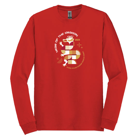 Year of the Dragon Youth Long Sleeve Tee (5400B)
