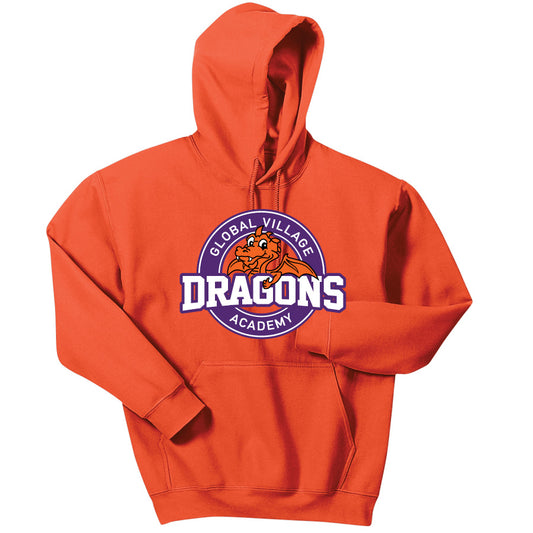 GVA Douglas Dragons Adult Pullover Hooded Sweatshirt (18500)